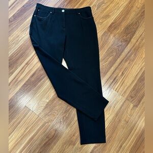 Chico's Black So Slimming Stretch Knit Pants